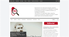 Desktop Screenshot of nogracias.eu